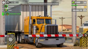 City Cargo Truck Parking Games syot layar 3