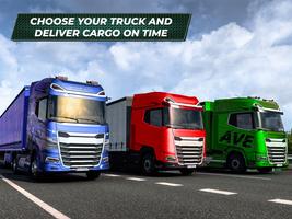 Cargo Truck Driving Simulator Affiche