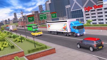 Cargo Truck Driving Simulator পোস্টার