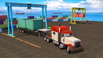 Cargo Truck Driving Simulator captura de pantalla 1