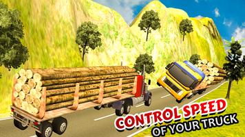 Heavy Truck Cargo Driver captura de pantalla 1