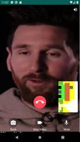Appel vidéo avec Lionel Messi - faux chat capture d'écran 2