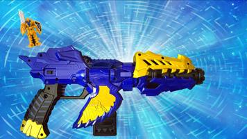 برنامه‌نما DX Dino Blade Fury Blaster Gun عکس از صفحه