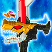 ”DX Dino Ranger Fury Sword Sim