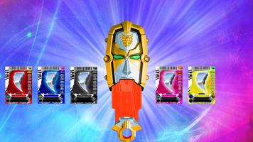 Ranger Mega Power Force Transf Plakat