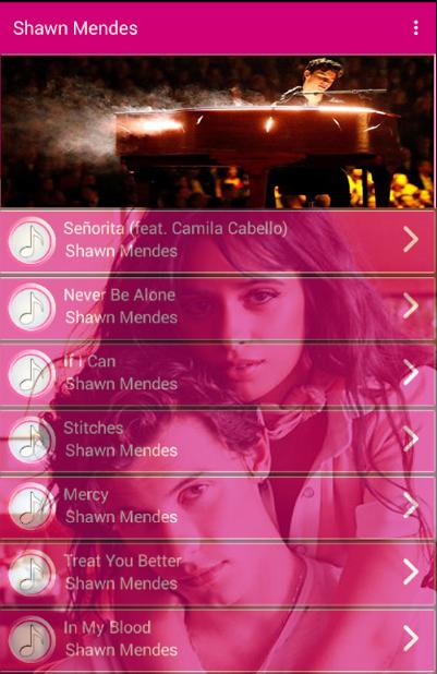 Shawn Mendes-Senorita Songs Mp3 APK for Android Download