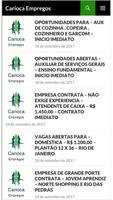 Cariocaempregos - Empregos e v تصوير الشاشة 1
