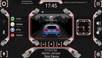 N3_Theme for Car Launcher app-poster