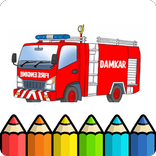 fire truck coloring book