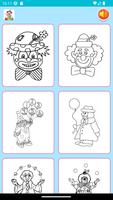 coloring funny clown captura de pantalla 2