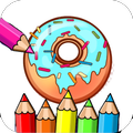 donut coloring book