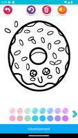 donut coloring book स्क्रीनशॉट 3