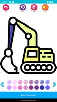 Excavator Coloring screenshot 3