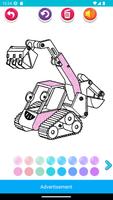 coloring construction vehicles screenshot 1