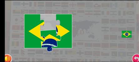 برنامه‌نما World Flags Jigsaw Puzzle عکس از صفحه