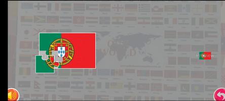 برنامه‌نما World Flags Jigsaw Puzzle عکس از صفحه