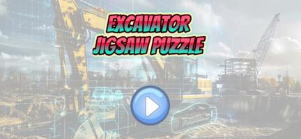 Excavator jigsaw puzzle game screenshot 1