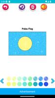 Coloring Oceania Flags 포스터