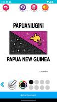 Coloring Oceania Flags 스크린샷 1