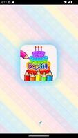 Pop It Fun Coloring Game Affiche