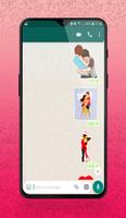 Romantic Stickers syot layar 1