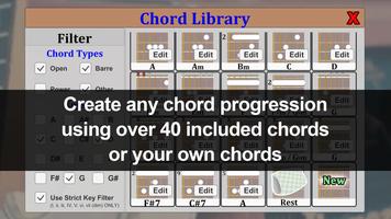 Chord Progression Studio FREE imagem de tela 2
