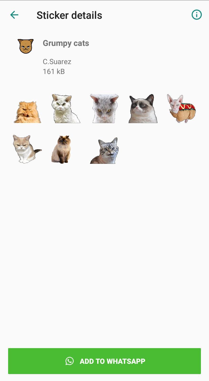Cool Cats Stickers For Whatsapp Wastickerapps For Android Apk