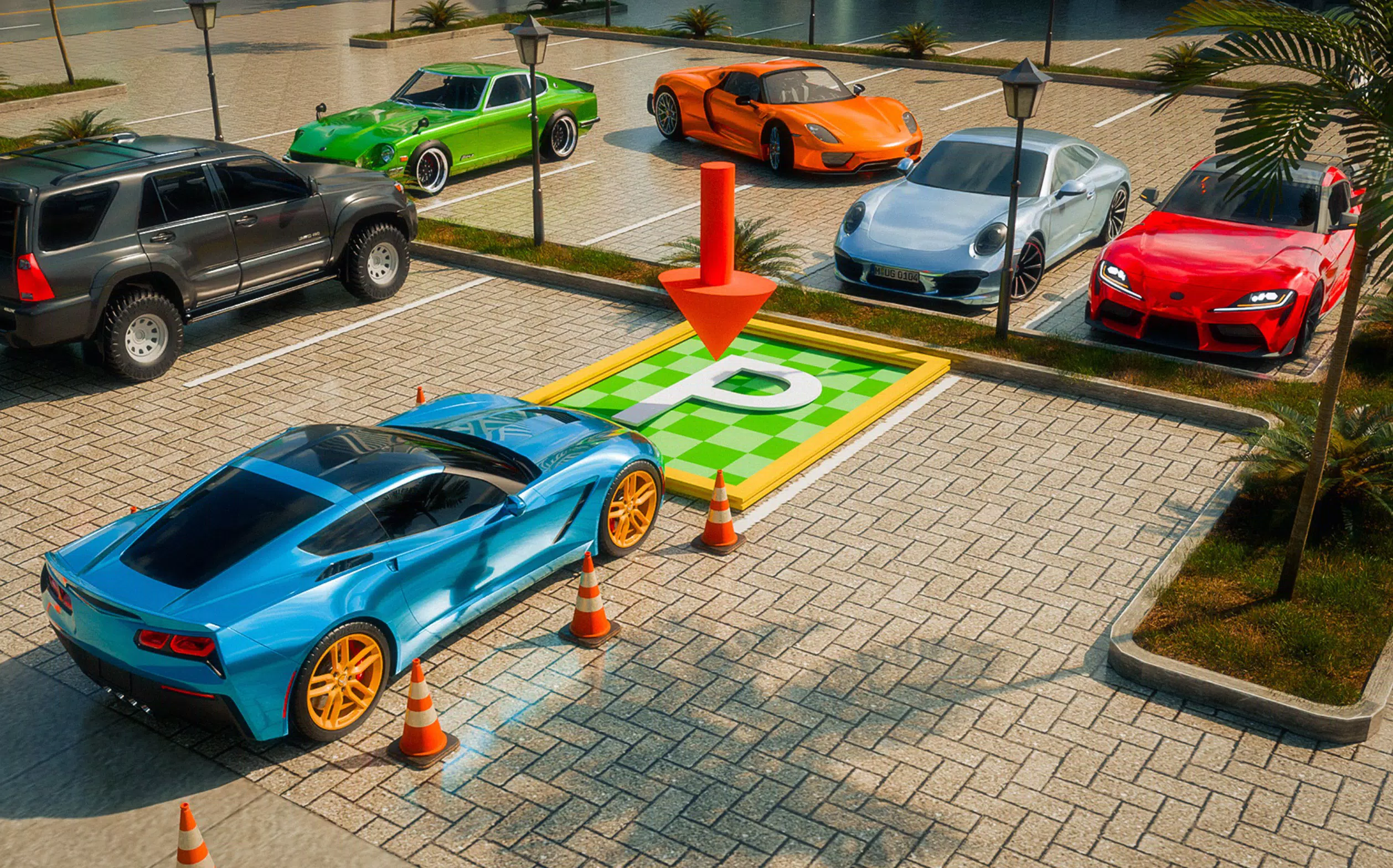 Car Parking Traffic Simulator