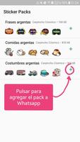 Stickers argentos 포스터