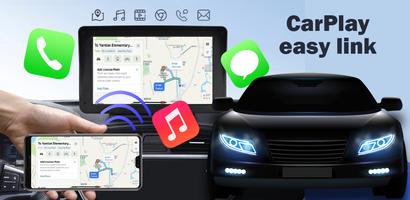 Apple CarPlay Link Car Screen 포스터