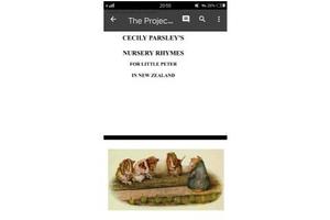 Cecily Parsley's Nursery Rhymes by Beatrix Potter 海報