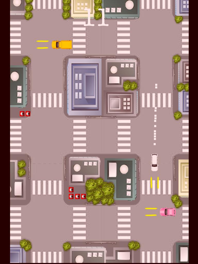 Jogo de carros vector