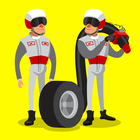 Idle Pit Stop Racing-icoon