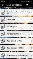 Learn Car Repairing स्क्रीनशॉट 1