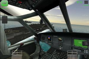 Carrier Helicopter Flight Simu screenshot 1