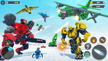 Airplane Game Robot Car Games Ekran Görüntüsü 1