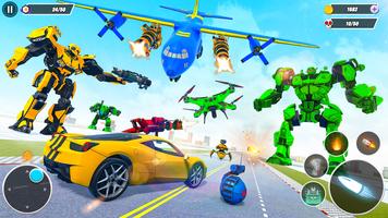 Airplane Game Robot Car Games Ekran Görüntüsü 2