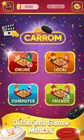 Carrom Board Multiplayer Game Affiche