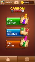 Carrom Board Game Papan Gratis screenshot 1