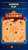 Carrom Board - Disc Pool Game ポスター