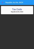 Tax Code of the Philippines captura de pantalla 2