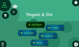 Penguins And Dice پوسٹر