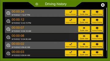 Compteur de temps de taxi capture d'écran 2