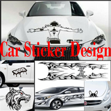 car sticker design