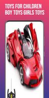 Coche eléctrico de juguete Poster