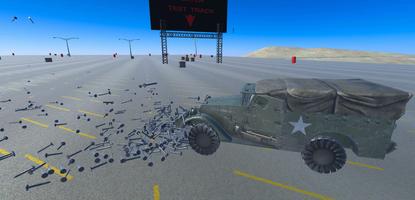 Beam Drive Car Crash Simulator Affiche