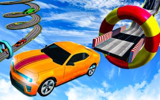 Ultimate Car stunts Simulator - Mega Ramp Racing imagem de tela 1