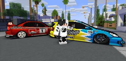 Cars Mod Minecraft โปสเตอร์