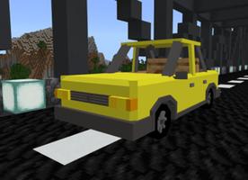 Cars Mod for Minecraft PE Affiche