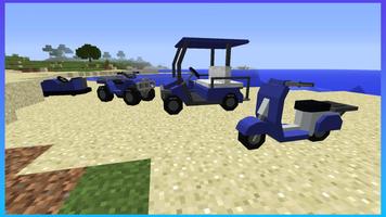 Vehicles Mod in Minecraft PE capture d'écran 3
